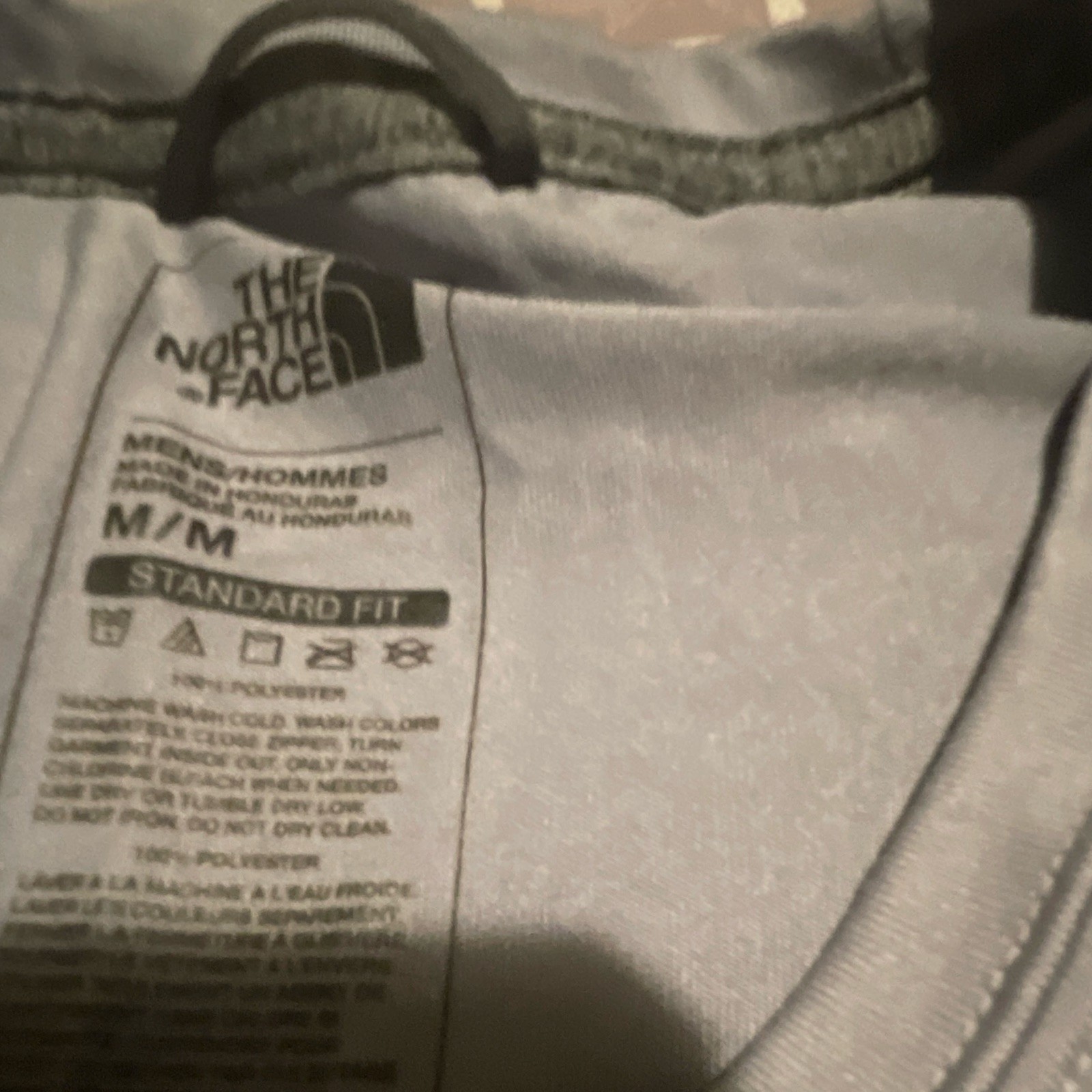 The North Face Men's Gray/Red Graphic Logo Crew Neck Short Sleeve T-Shirt M #59 gallery