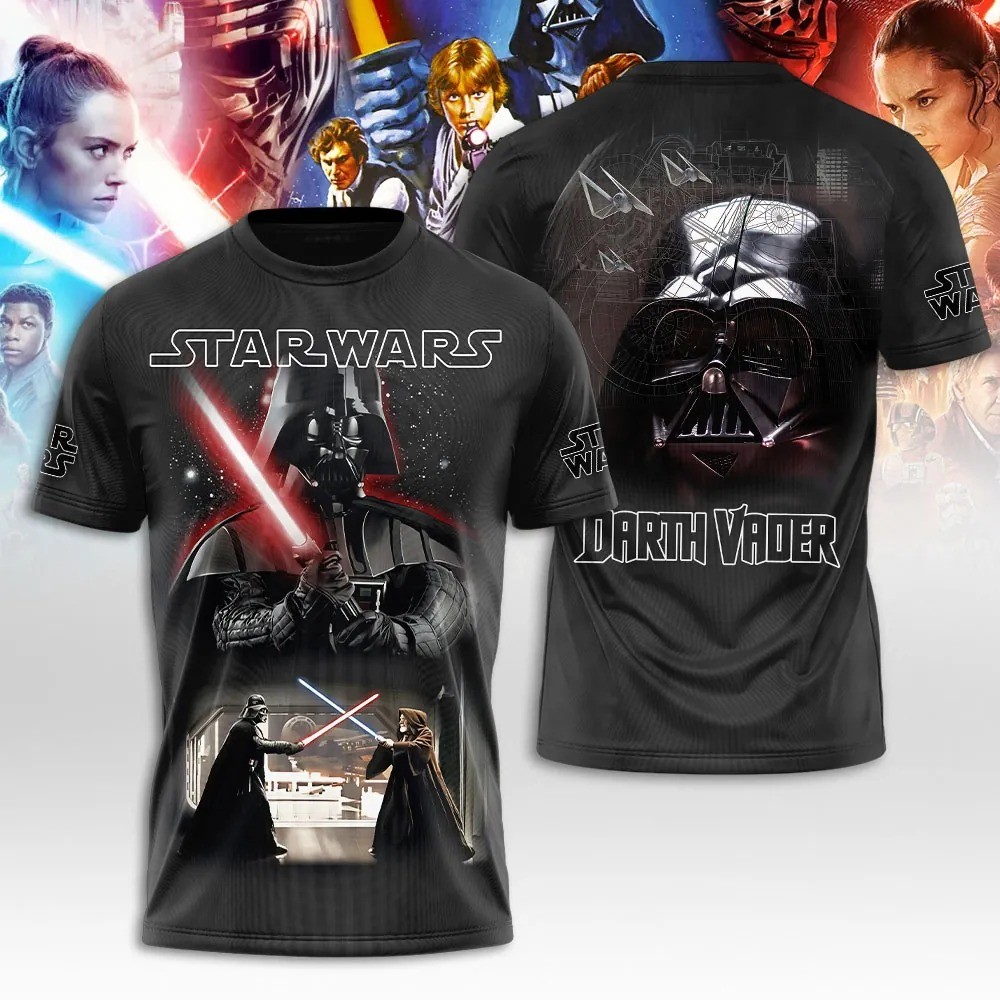 Star Wars Darth Vader T-shirt All Over Print Size XS-6XL