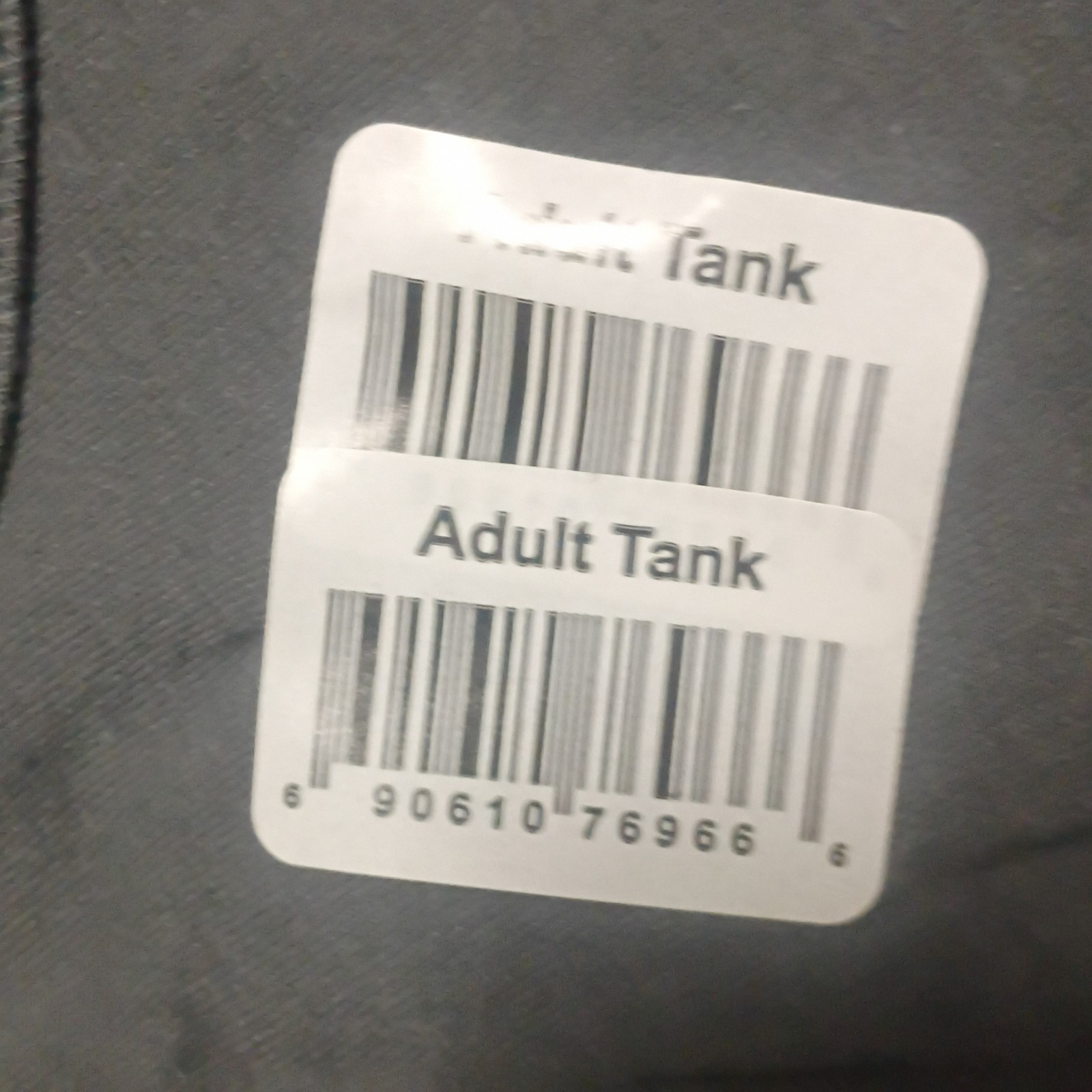 American Apparel 50/50 Collection Unisex Adult S Gray Crew Neck Sleeveless Tank gallery