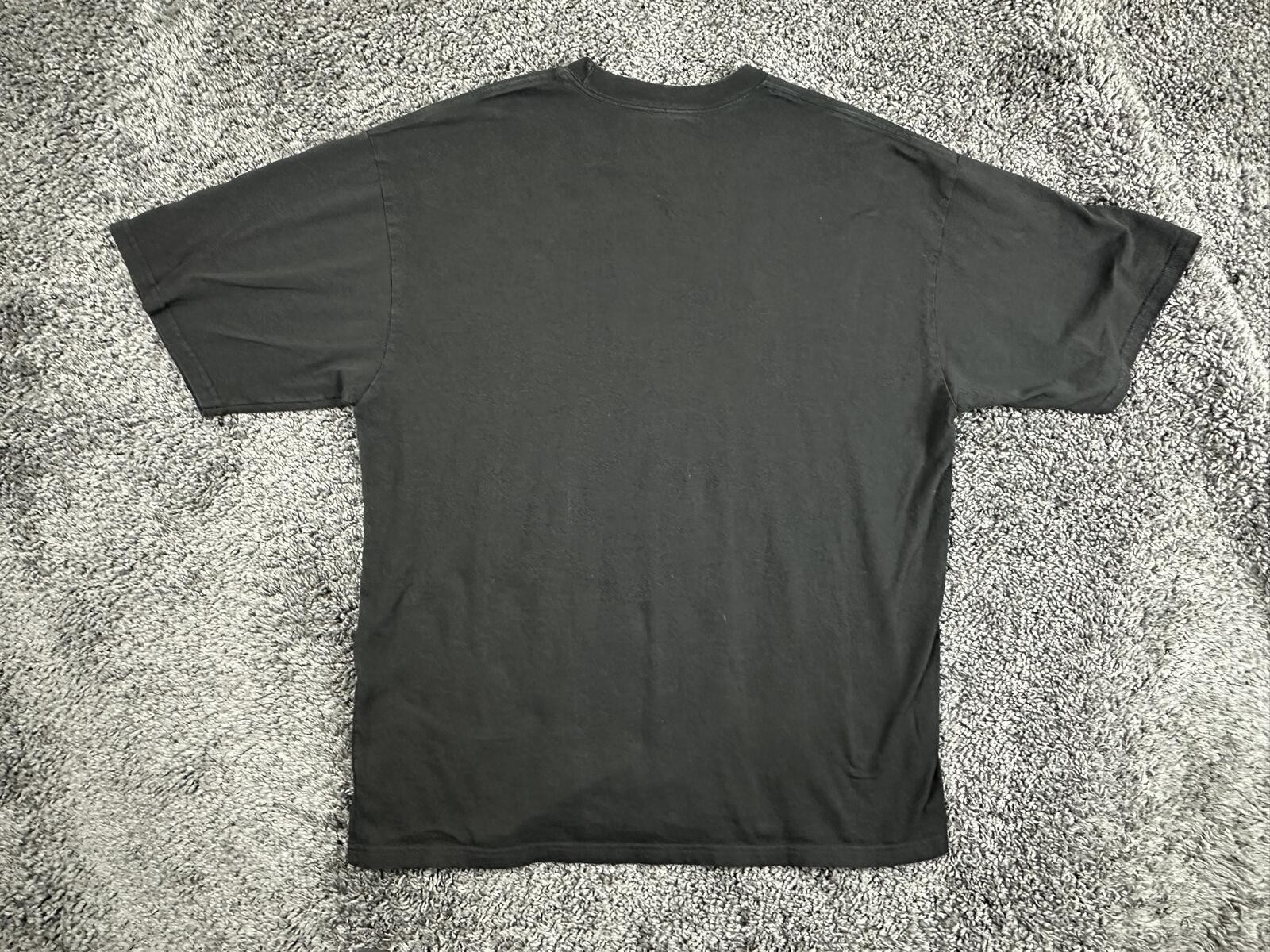 Vans Shirt Mens Black Loose Fit Crying Sunface Gothic Pink Graphic Skate Tee L gallery