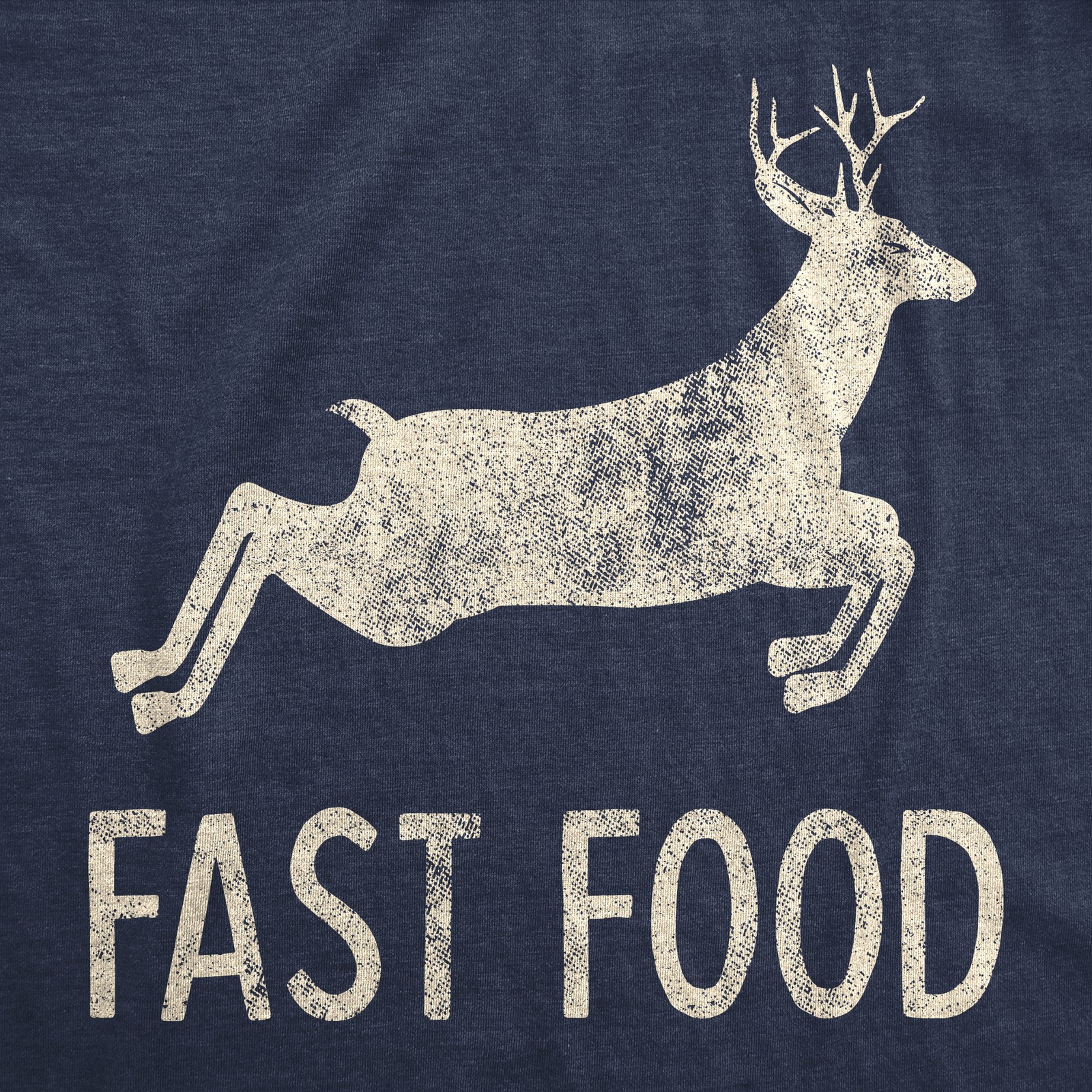 Mens Fast Food T Shirt Funny Deer Hunting Season Novelty Graphic Tee gallery