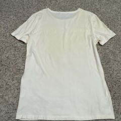Authentic GUCCI Logo Mark Pattern Size M White Short Sleeve T-Shirt
