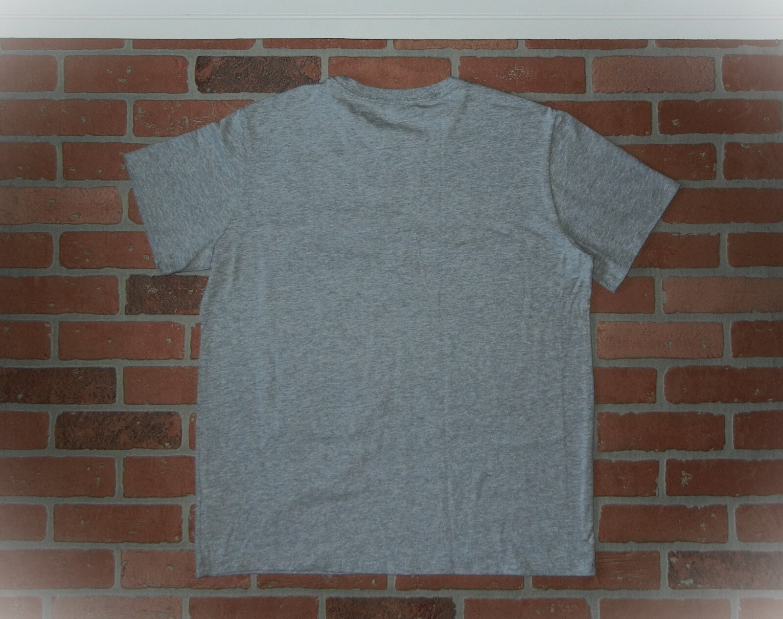 DKNY Muscle Cut HEAT HEATHER Grey Dress T Shirt White Blue $OLD OUT SEXY SIZE XL gallery
