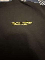 Truth Theory “be True To Yourself” Graphic Tee Size XL