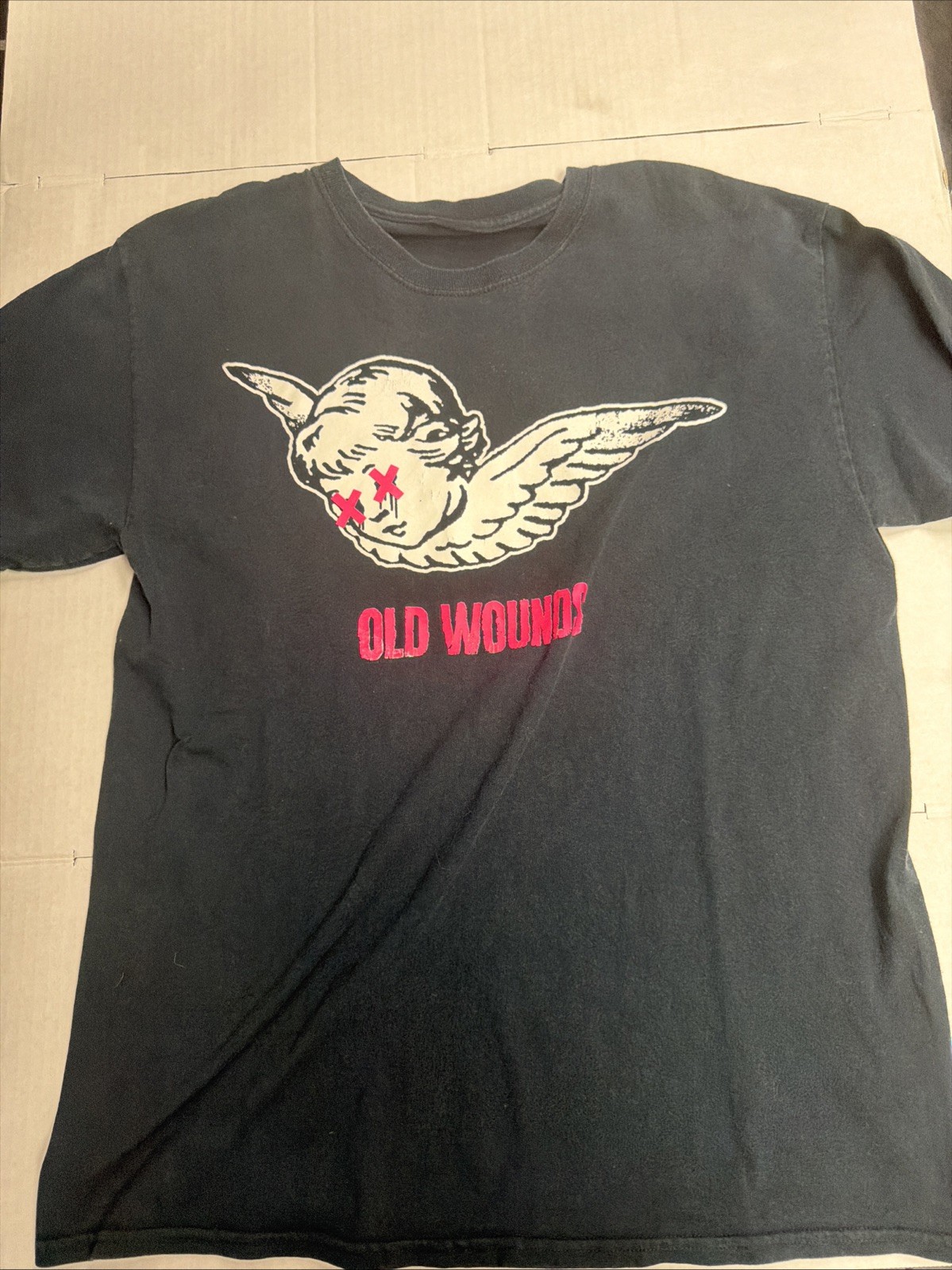 Old Wounds Short Sleeve T Shirt Size XL Band Merch Tee Hardcore Metal Core I gallery