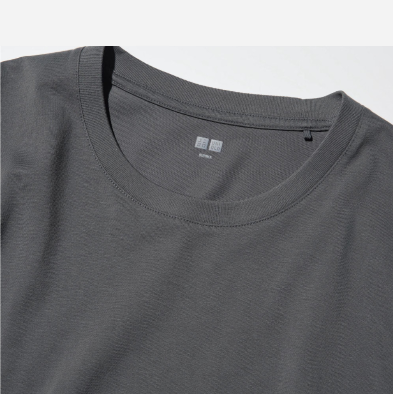 UNIQLO Premium 100% SUPIMA Cotton Crew Neck Short-Sleeve T-Shirt Men XS~4XL New gallery