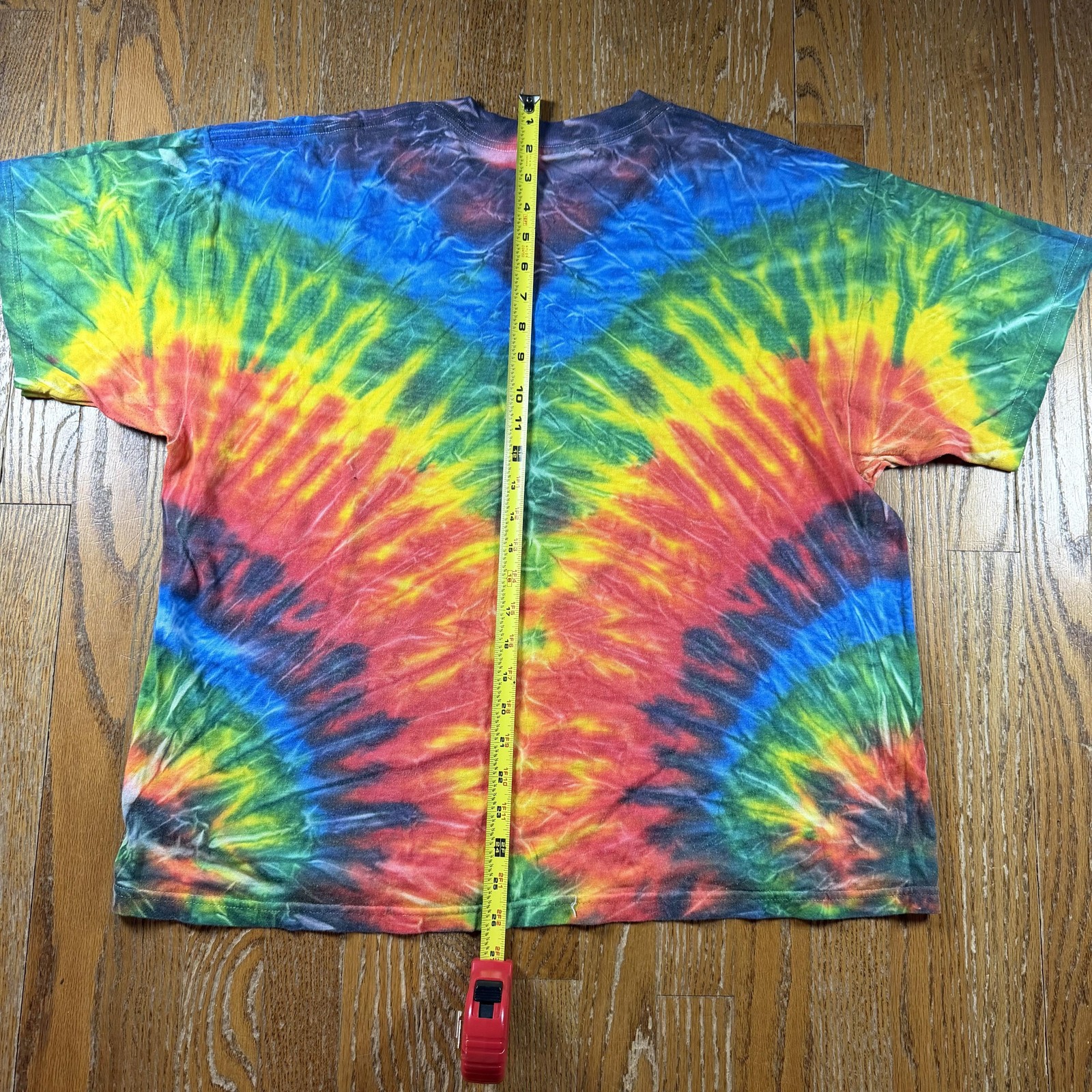 N.A.T. Shirt Mens XL Multicolor Tie Dye Nassau Bahamas USA Festival Hippie gallery
