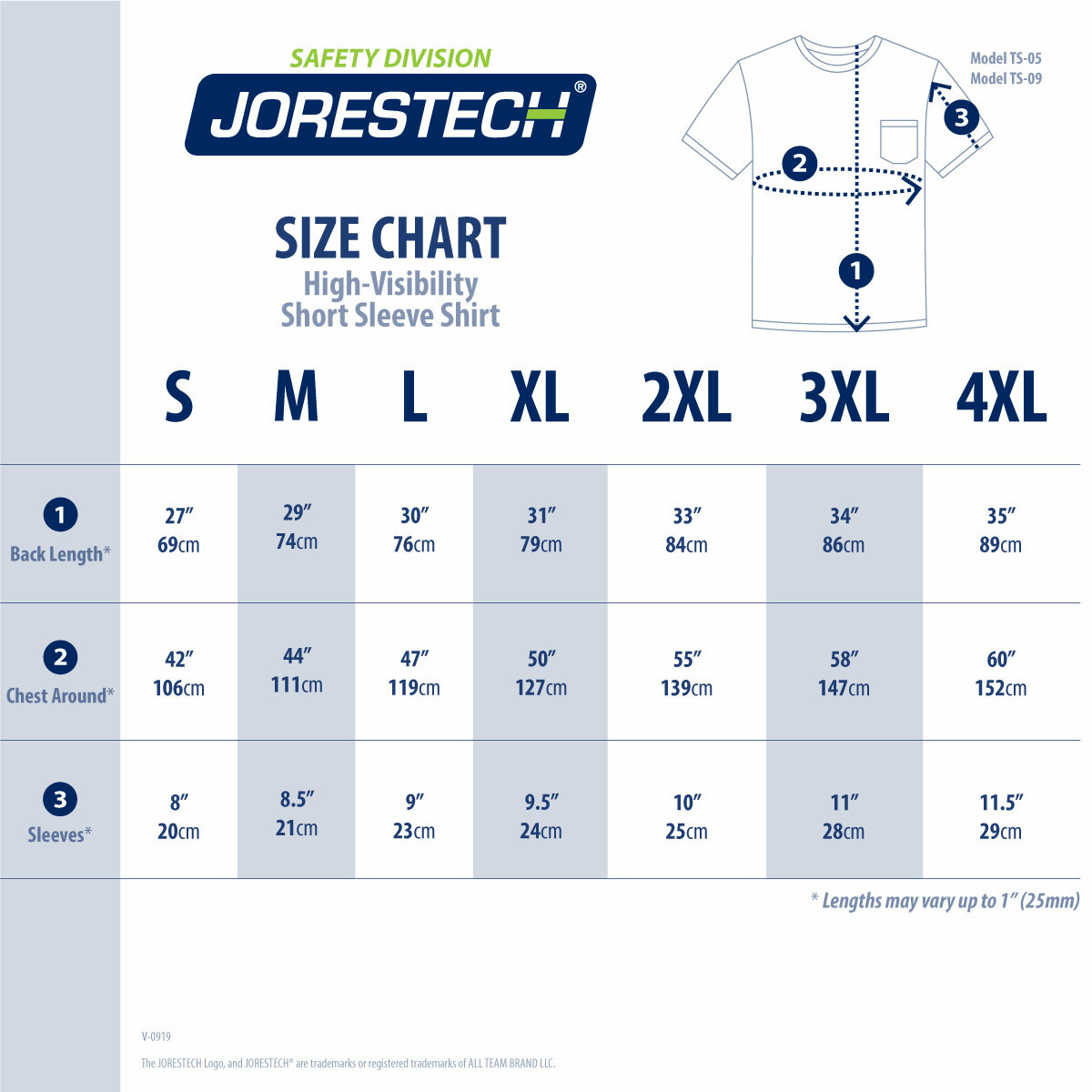 Hi Vis Orange Safety T Shirts Fast Drying Short Sleeve JORESTECH gallery