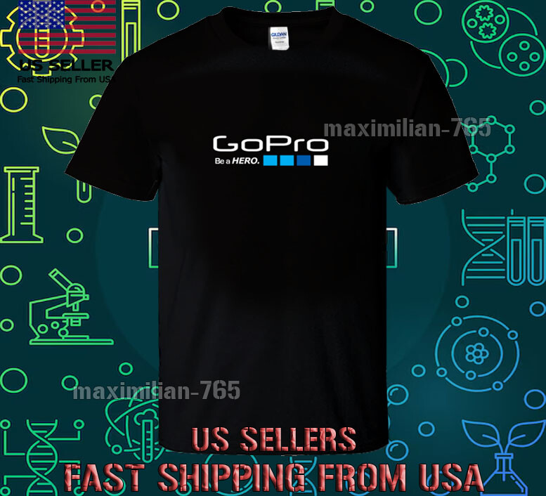 NEW SHIRT GO PRO BE A HERO 4K VIDEO CAMERA LOGO T-SHIRT SIZE FUNNY S TO 5XL gallery