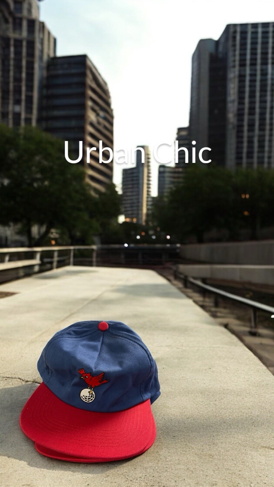 Bogey Boys by Macklemore S4 Bird Hat in Red and Blue gallery