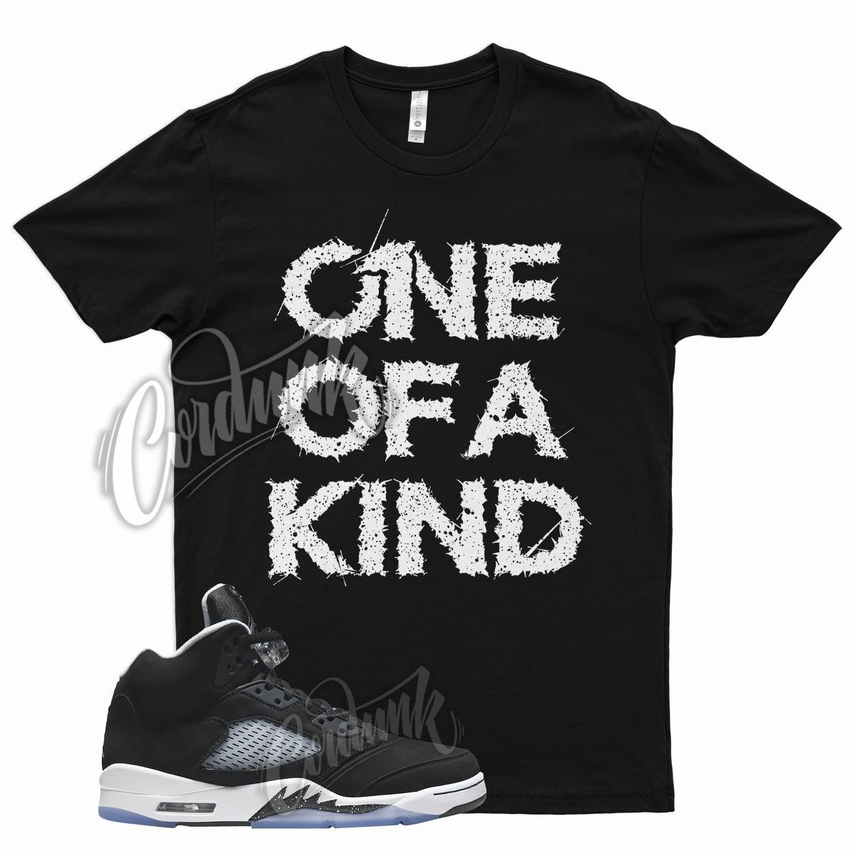 Black 1OAK Shirt for J1 5 Oreo Pure White Cool Grey Moonlight Atlanta gallery