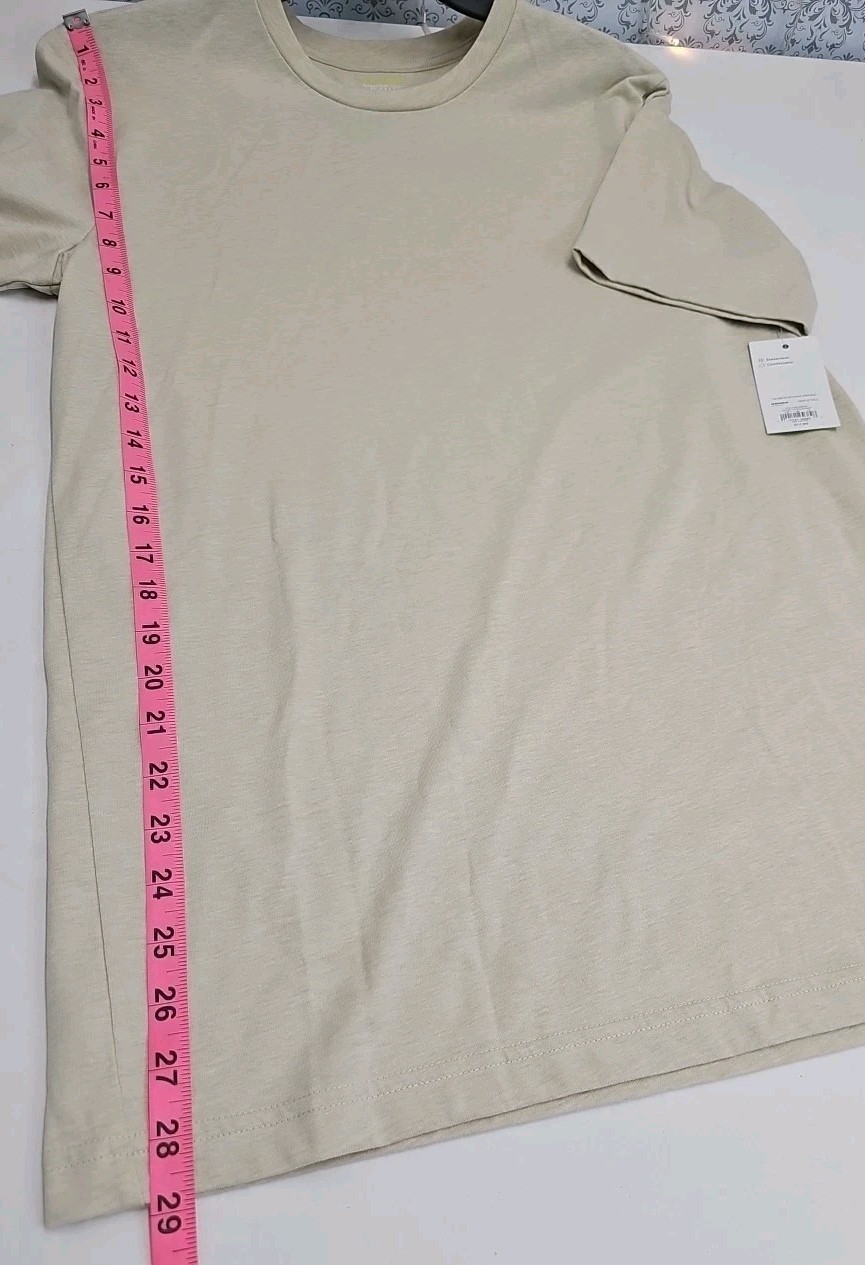 Tek Gear Essential Men's T-shirt Med Tall Beige Tan Solid Crew New With Tags gallery