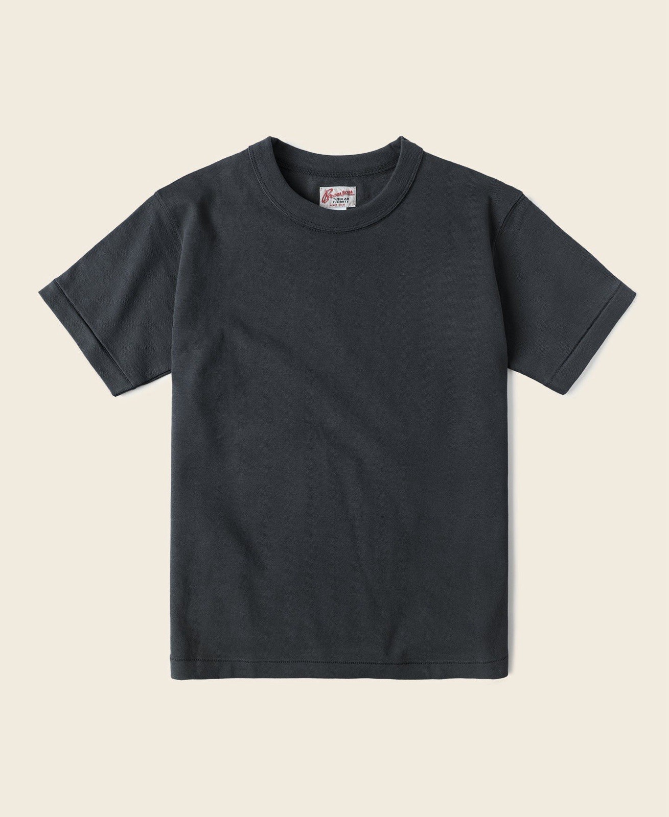 Loopwheel Tubular Athletic T-Shirt Vintage BlackBronson Mfg Co M USA SHIP