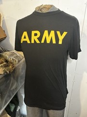 Army Physical Training PT APFU REG SHORT SLEEVE SHIRT X-SMALL 670-1