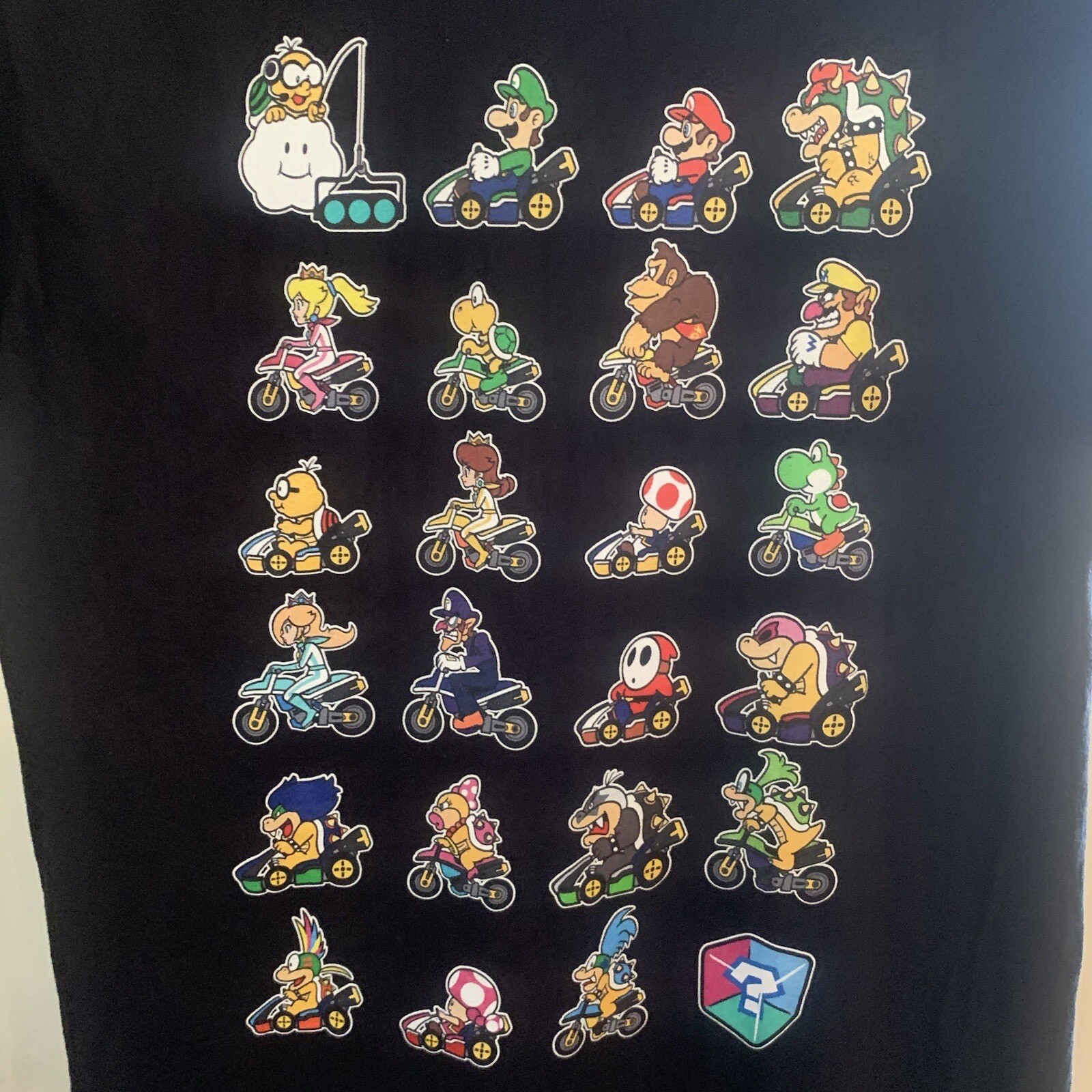 Mario Kart T Shirt Men’s Size Large Delta Official Nintendo Licensed Product gallery