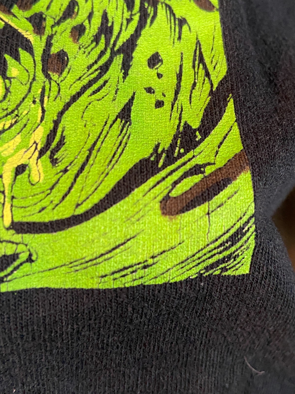 Fright Rags C.H.U.D. 80’s Horror Black Vintage Original 2007 CHUD Medium T-Shirt gallery