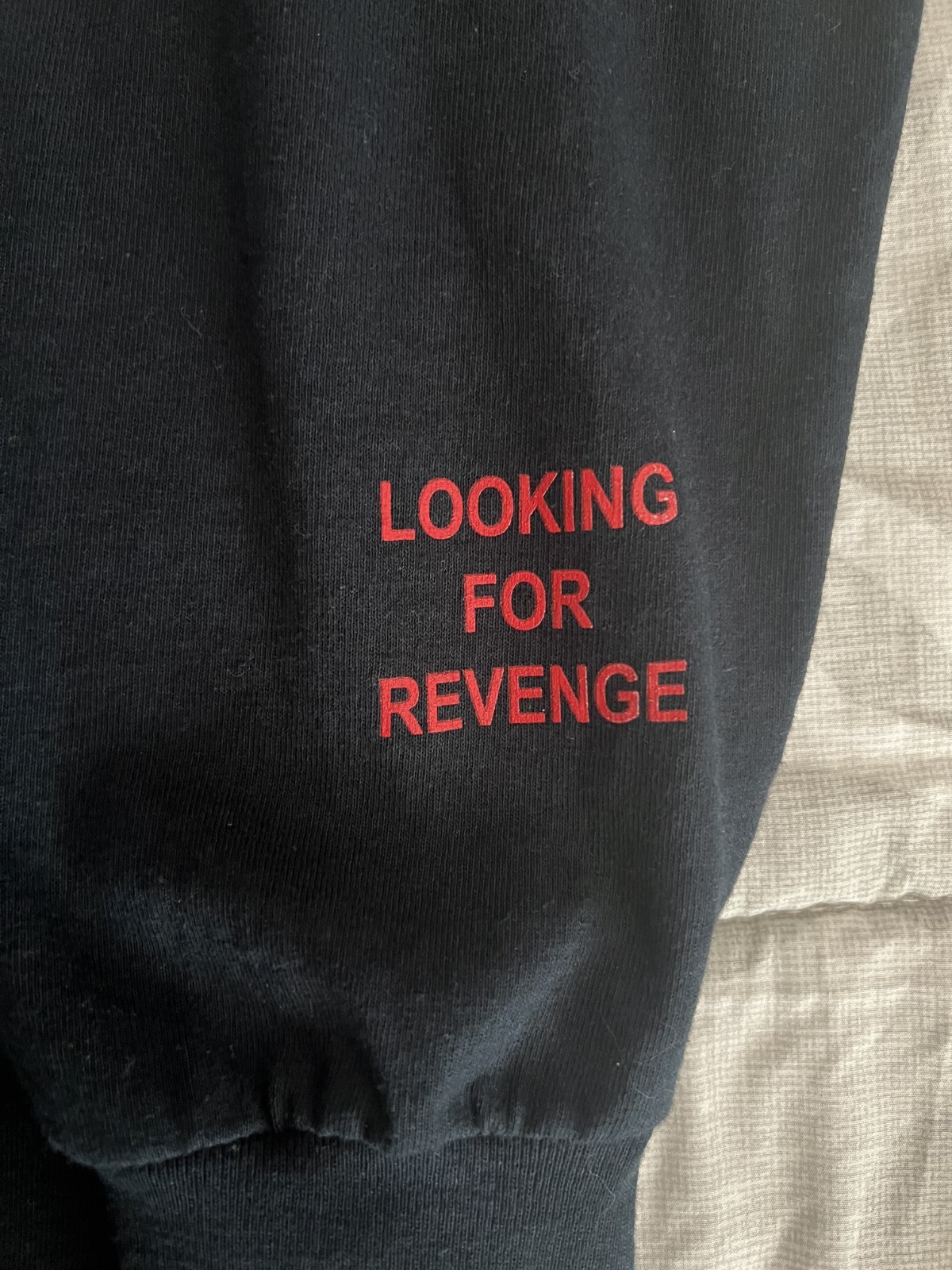 Drake Revenge Summer Sixteen Long Sleeve T Shirt Men's Large Black OVO Iceman gallery