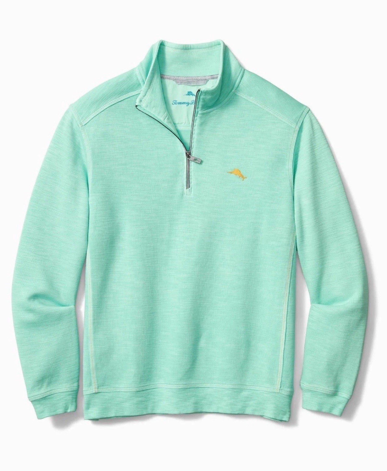Tommy Bahama carmel bay half zip Long Sleeve Pullover Shirt. Pick Size Color gallery