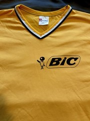 Bic Size Medium Unisex Polyester Softball T-Shirt
