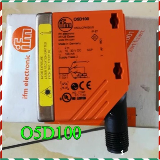 1X New Original IFM O5D100 electronic 05D100 Laser Sensor fast delivery with box