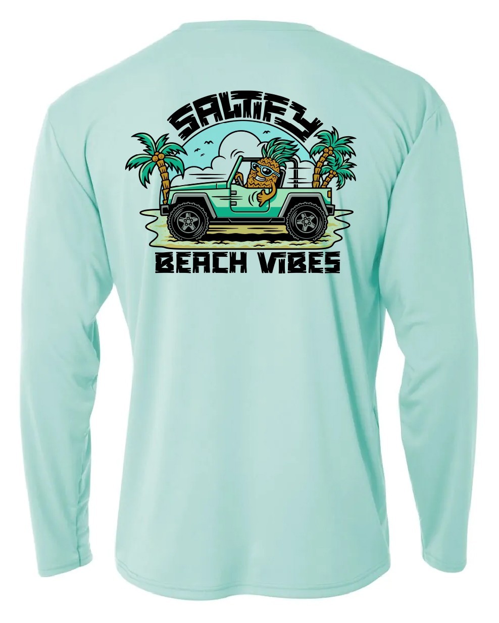 Long Sleeve Microfiber Fishing Boating UPF 50 Sun Protection Shirt gallery