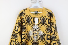 Deadstock Vtg 90s Marithe Francois Girbaud Mens 2XL Geometric Baggy Fit T-Shirt