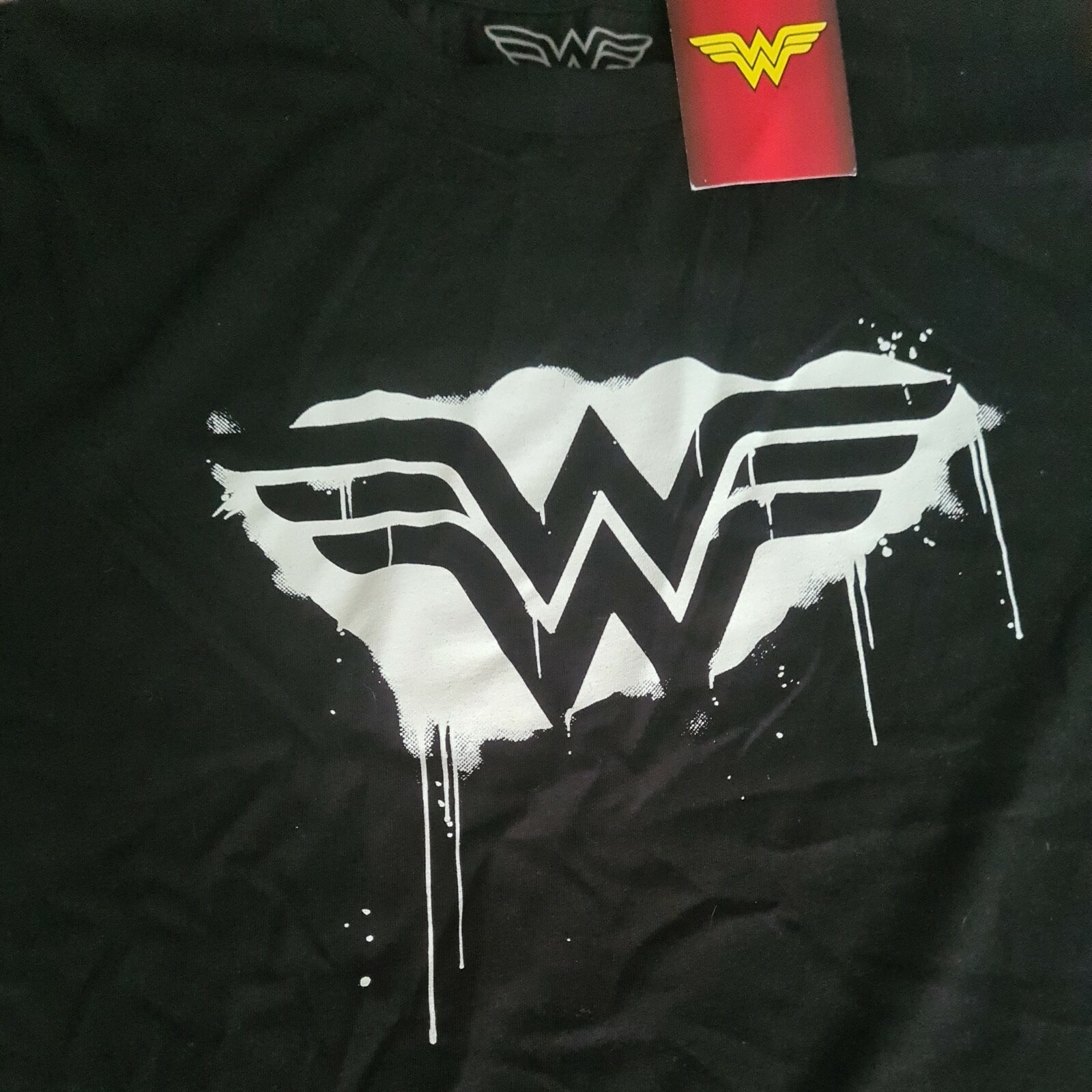 Wonder woman 1984 Tshirt Black And White Print Mens Small gallery