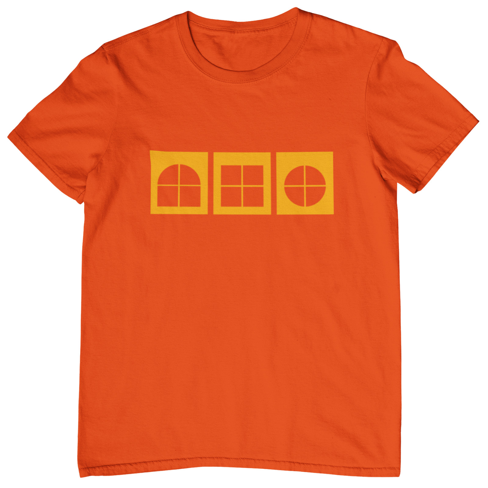 Play School Windows T-Shirt - 80s 70s kids childrens TV rainbow button retro 90s gallery