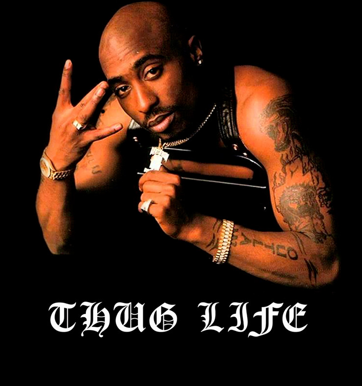 2pac Thug Life Shirt Tupac Shakur West Coast Dub Cali Dre Death Row West Side 1 gallery