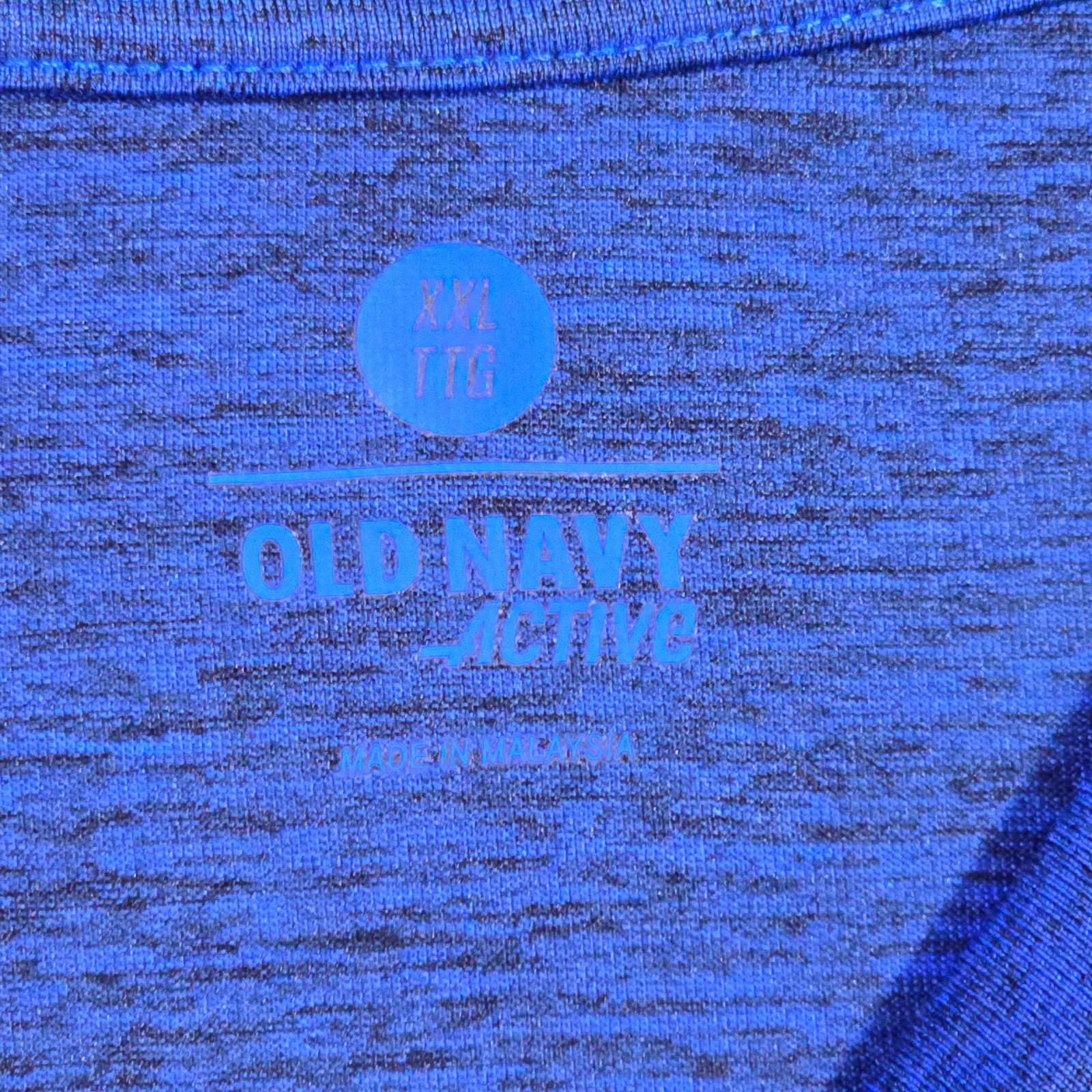 Old Navy FAST DRY MENS 2XL XXL Shirt BLUE Performance Running Fitness Core NWT gallery