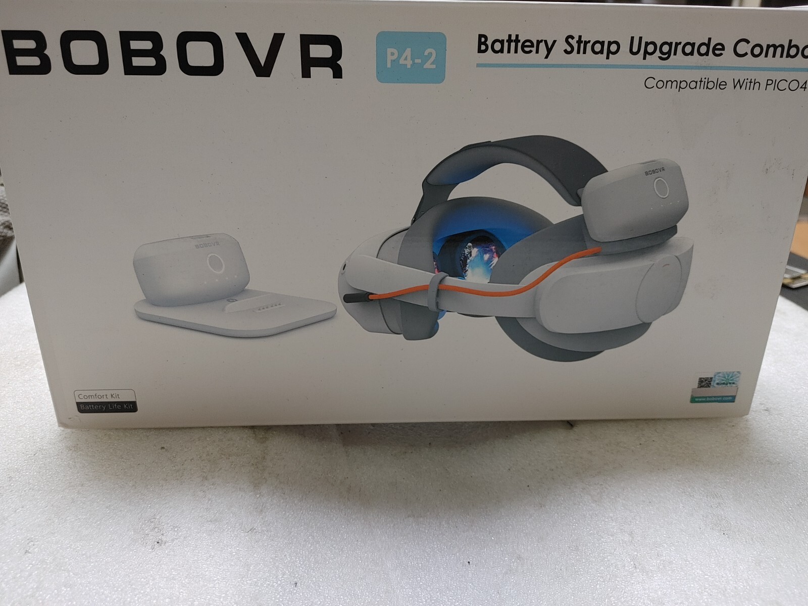 BOBOVR P4-2 Battery strap Upgrade combo Compatible with PICO4 (Open box )