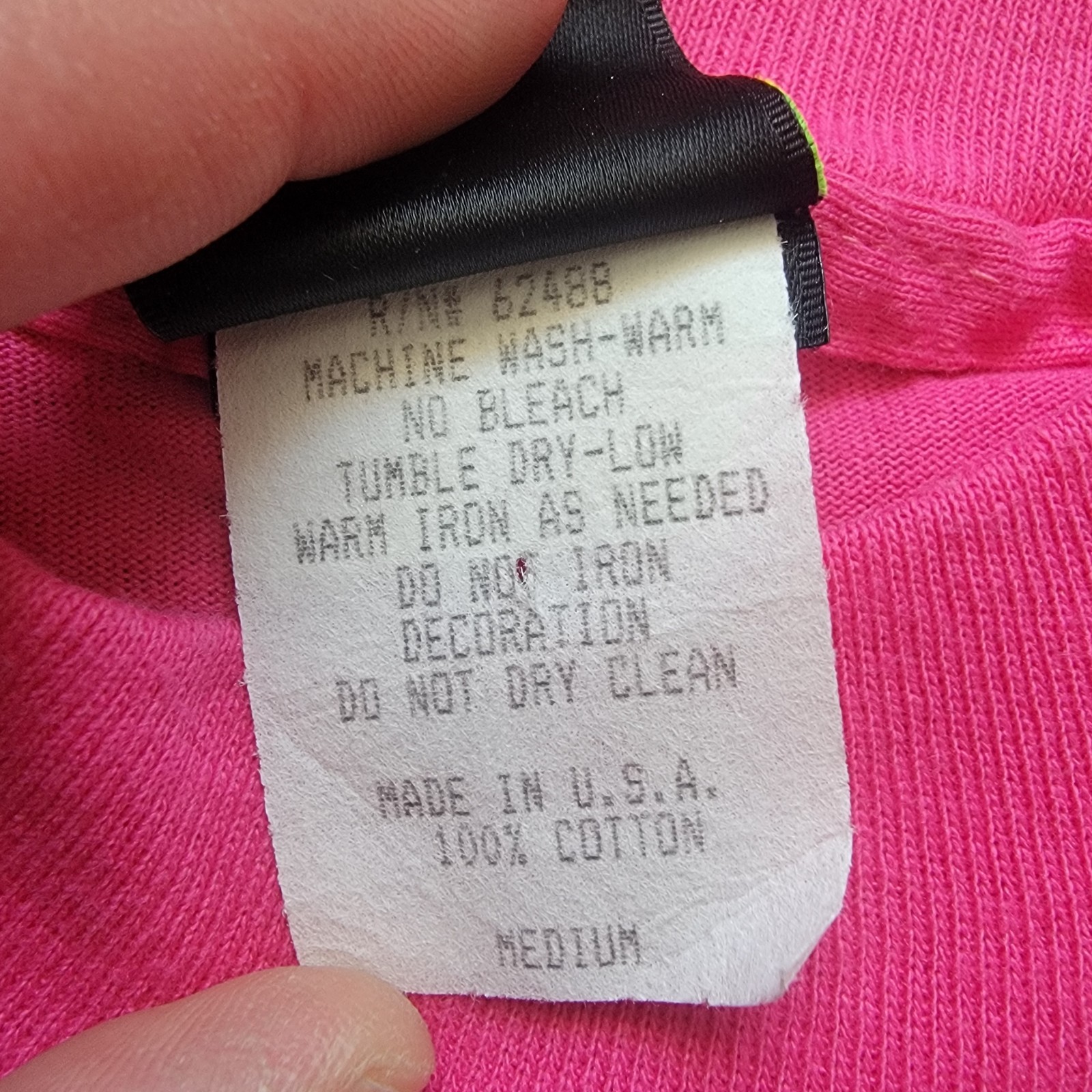 Vintage Beach Gear T Shirt Mens Medium Pink Colorful Fish Graphic Single Stitch gallery