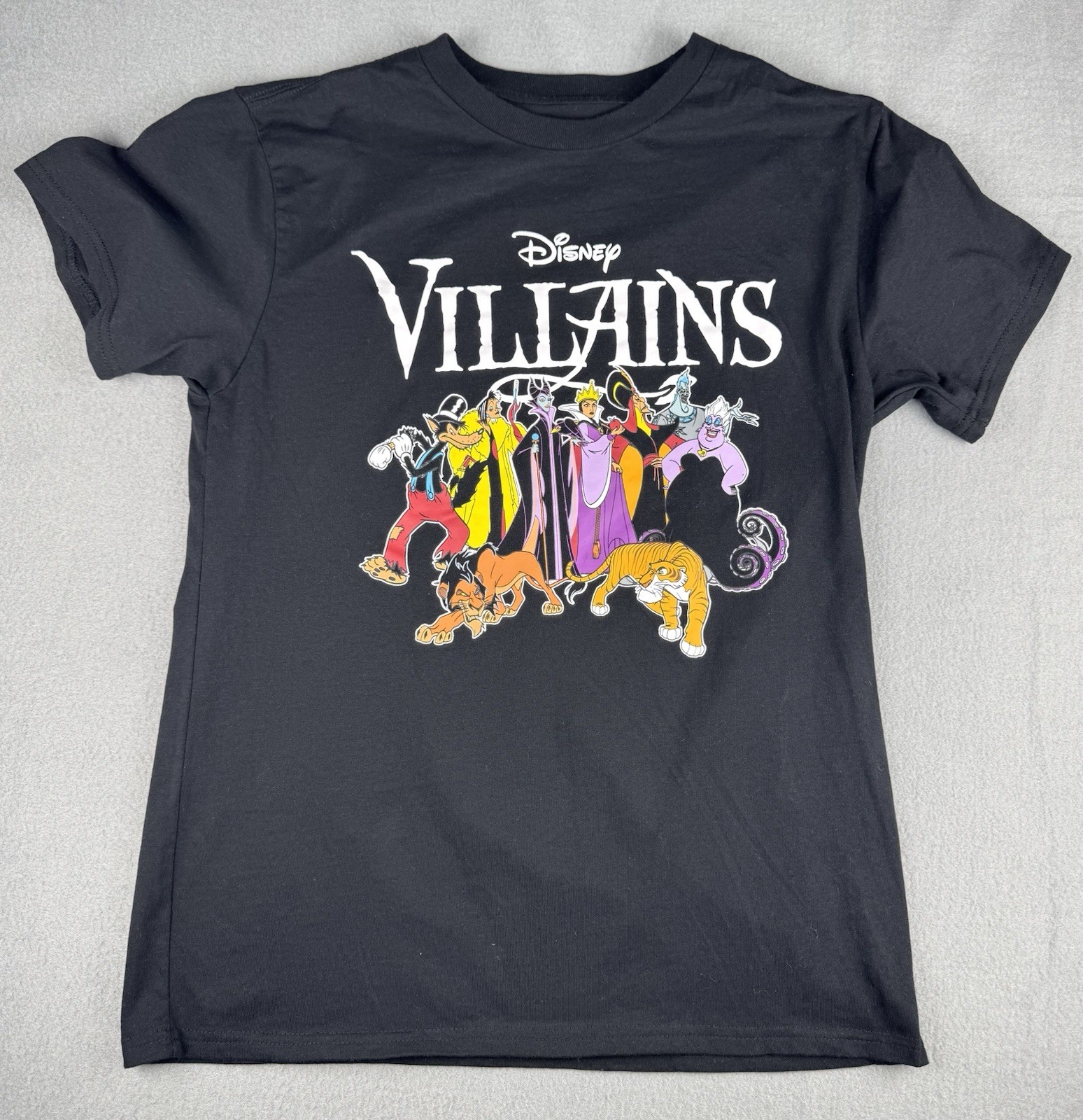Disney Villains T-Shirt~Evil Queen~Scar~Hades~Ursula~Size Large~Great Condition gallery