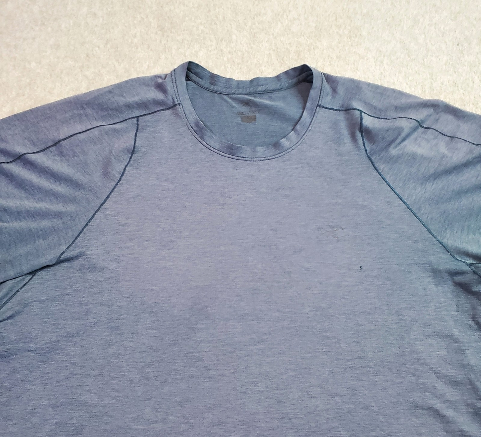 Arcteryx Shirt Men's XL Blue Short Sleeve Performance Outdoors Gorpcore Hiking gallery