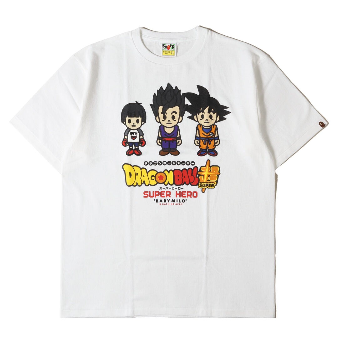 A BATHING APE T-shirt White Size:XL | 22SS ×Dragon Ball Super: Super Used BEEG-0