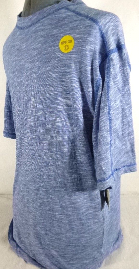 Alpine Design-Mens UPF 30 Hiking Outdoor T-Shirt, Medium, Blue, NEW w/ Tags gallery