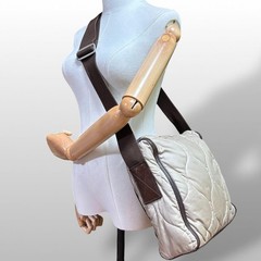 Poul Smith Quilted Shoulder Bag Messenger Used Japan
