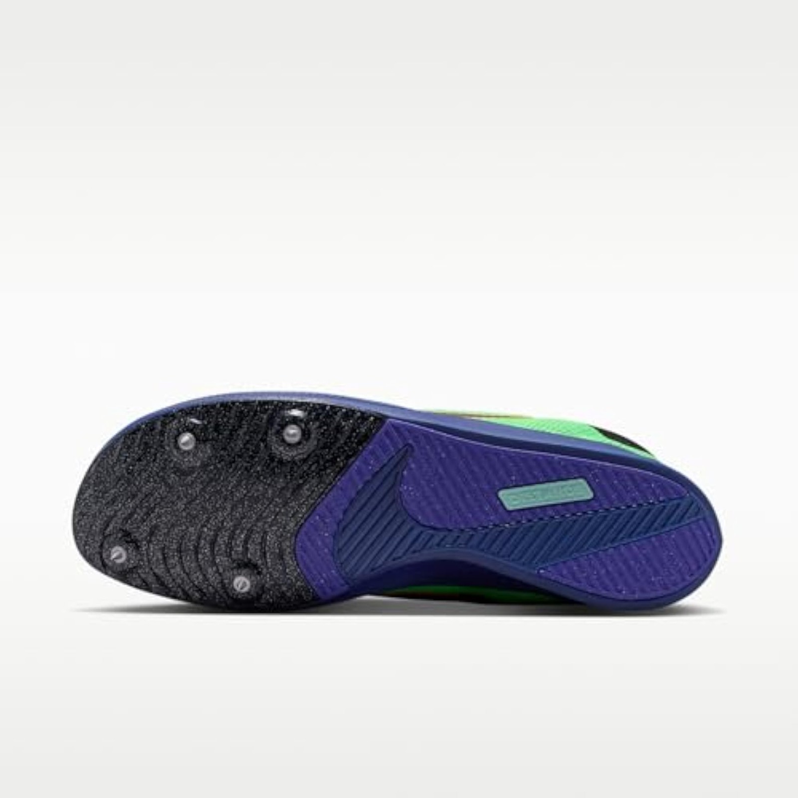 Nike Zoom Rival Distance Track & Field Spikes (Dark Obsidian/Indigo Burst/Green/ gallery
