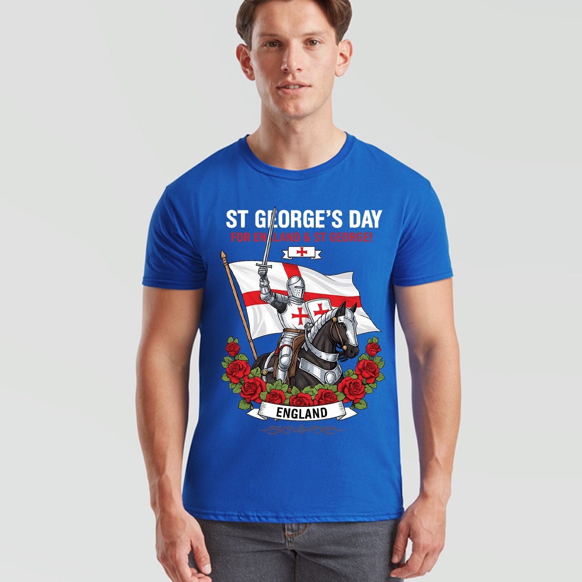St Georges Day Outfit Idea Unisex Knight Horse Saint George Tshirt gallery
