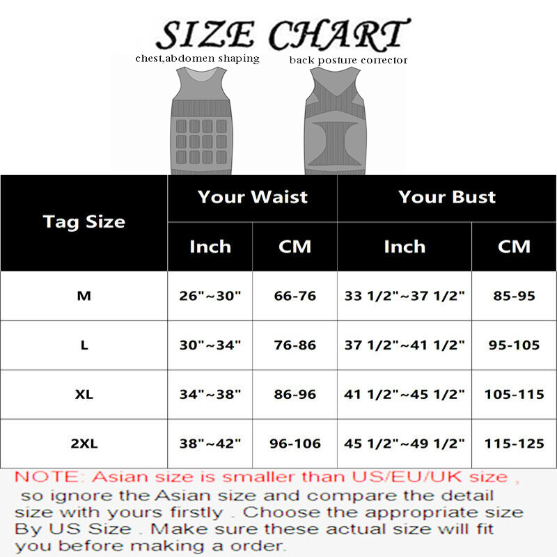 Men Slim Shirt Body Slimming Vest Tummy Shaper Belly Girdle Underwear Shapewear gallery