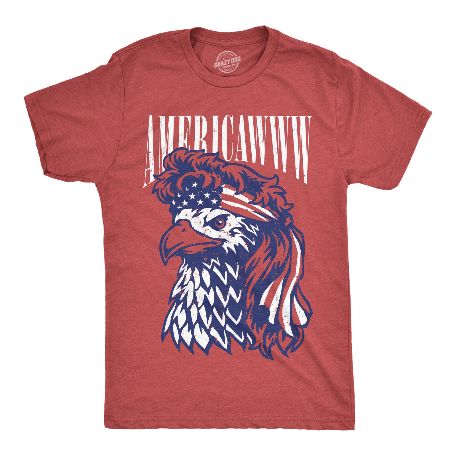 Mens Funny T Shirts Americawww Sarcastic Fourth Of July Bald Eagle Graphic Tee gallery