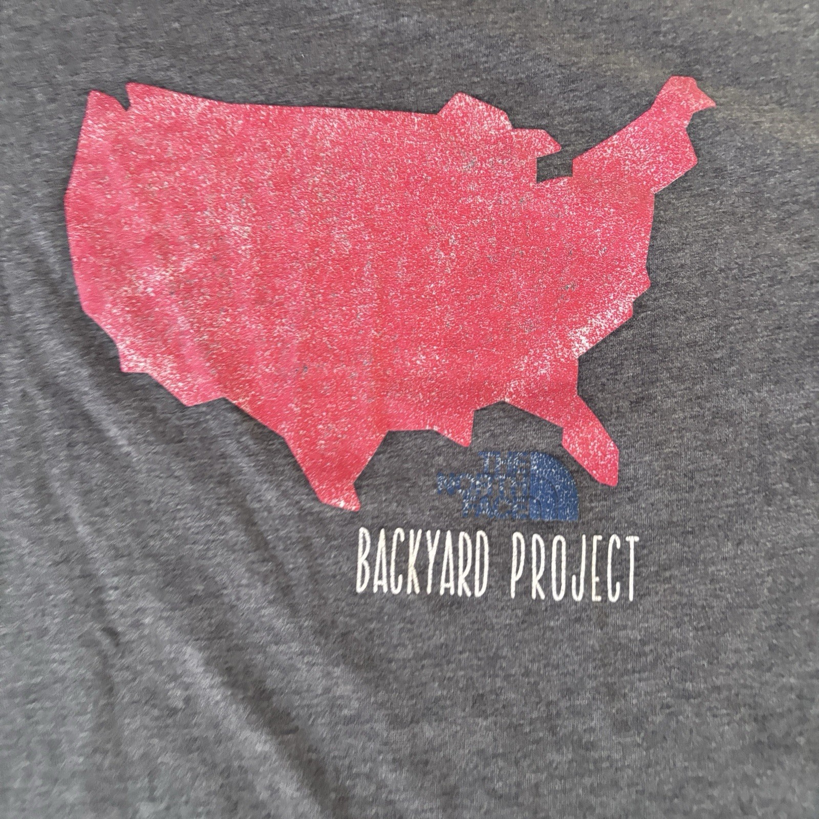 The North Face Men's XXL T-Shirt Gray Classic Fit Backyard project gallery