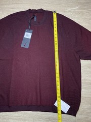 Men 2XL Nike ESC ‘Every Stitch Considered’ 100% Wool Knit Smokey Mauve RARE $350