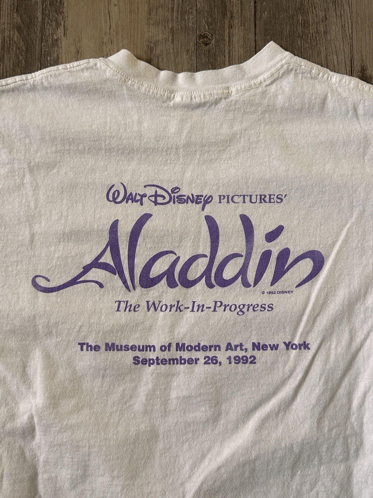 Vintage 90s MoMa Aladdin Museum Of Modern Art NYC T Shirt Sz XL GRAIL RARE 1992 gallery