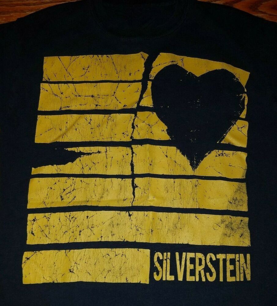 Silverstein band shirt Adult Small Black Redux Rock PA803
