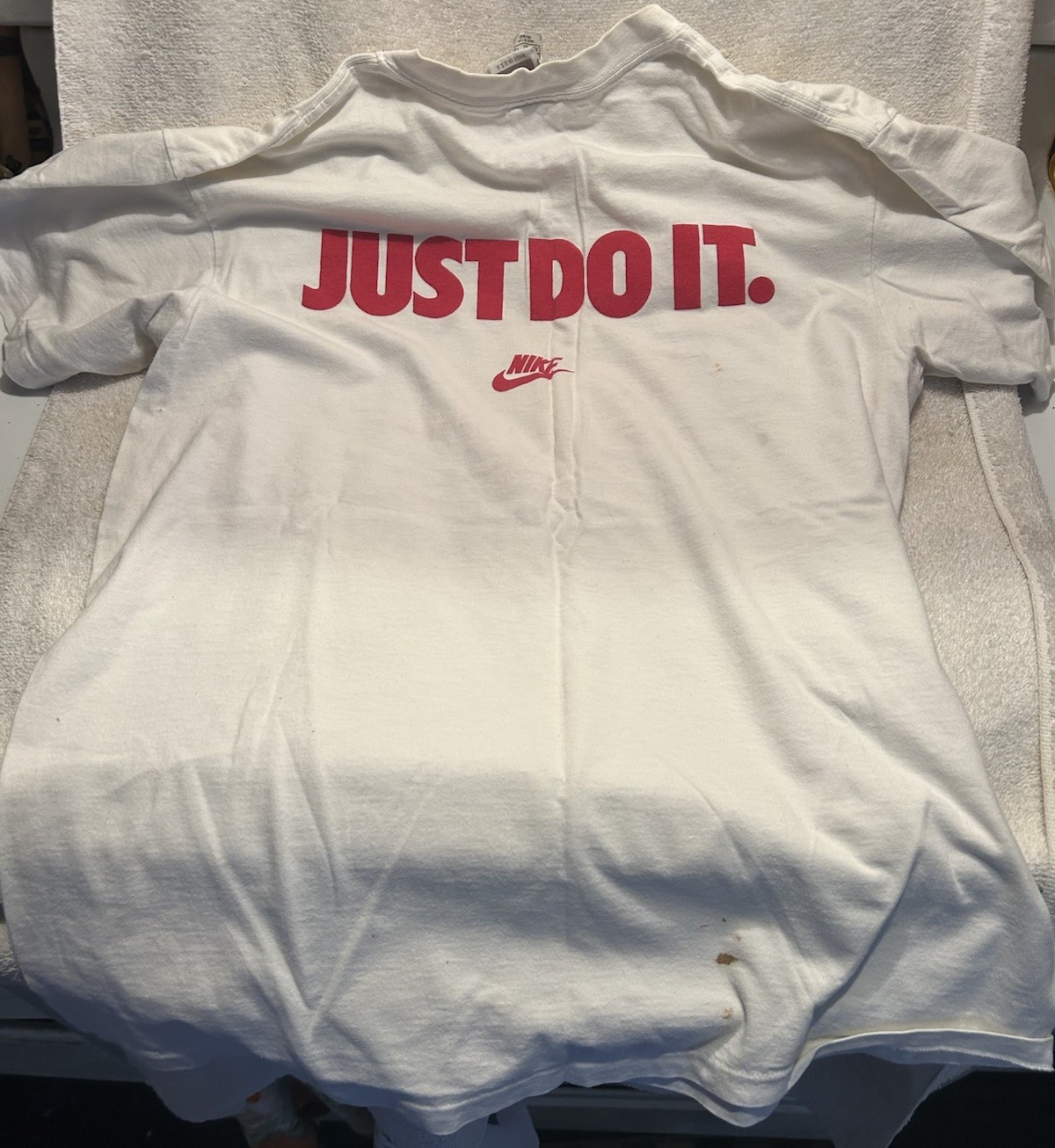 Vtg. T-Shirt Sam Bell’s Track And Field School Nike Just Do It Size XL 1980s-90s gallery