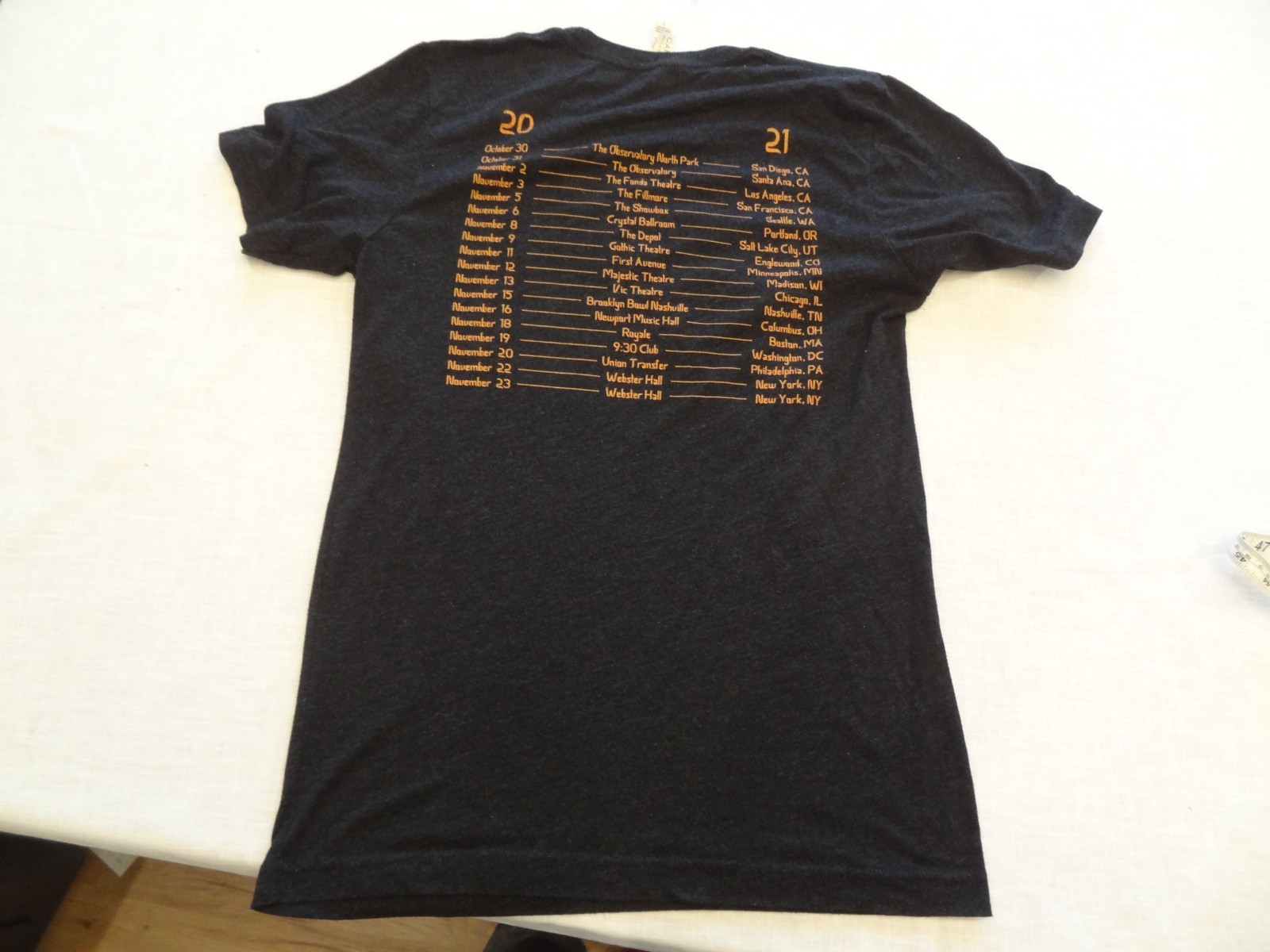 2021 Deer Tick & Delta Spirit Friendship Tour Shirt Men’s Small gallery