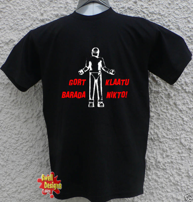 GORT The Day The Earth Stood Still sci fi cult T shirt gallery