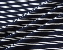 Retro Men Classic Breton Striped Long Sleeve Shirt Causal Cotton Sailor T-Shirts