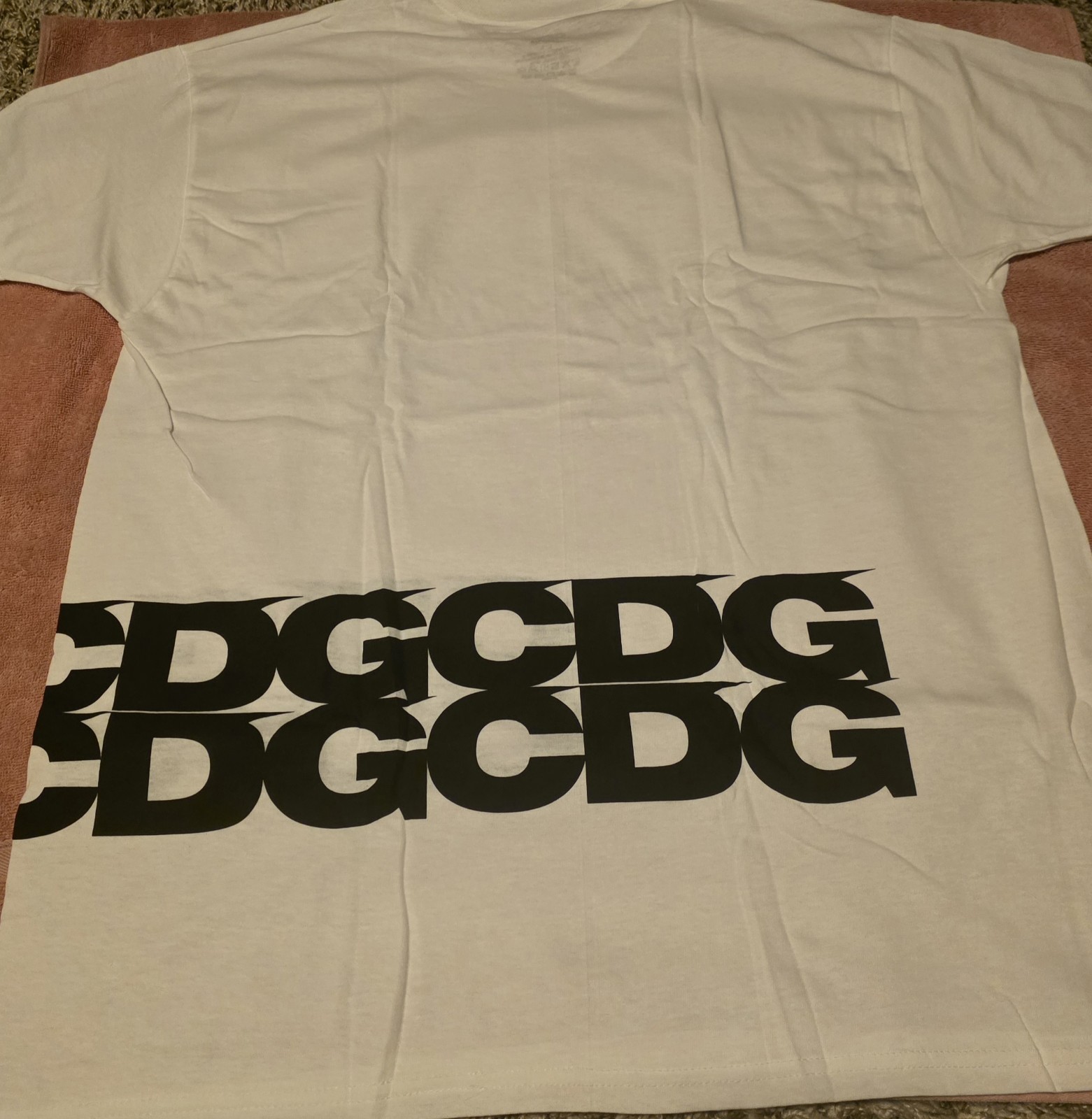 Comme des Garcons X Hanes Tagless Crew Neck T-Shirt 3-Pack White L CDG gallery